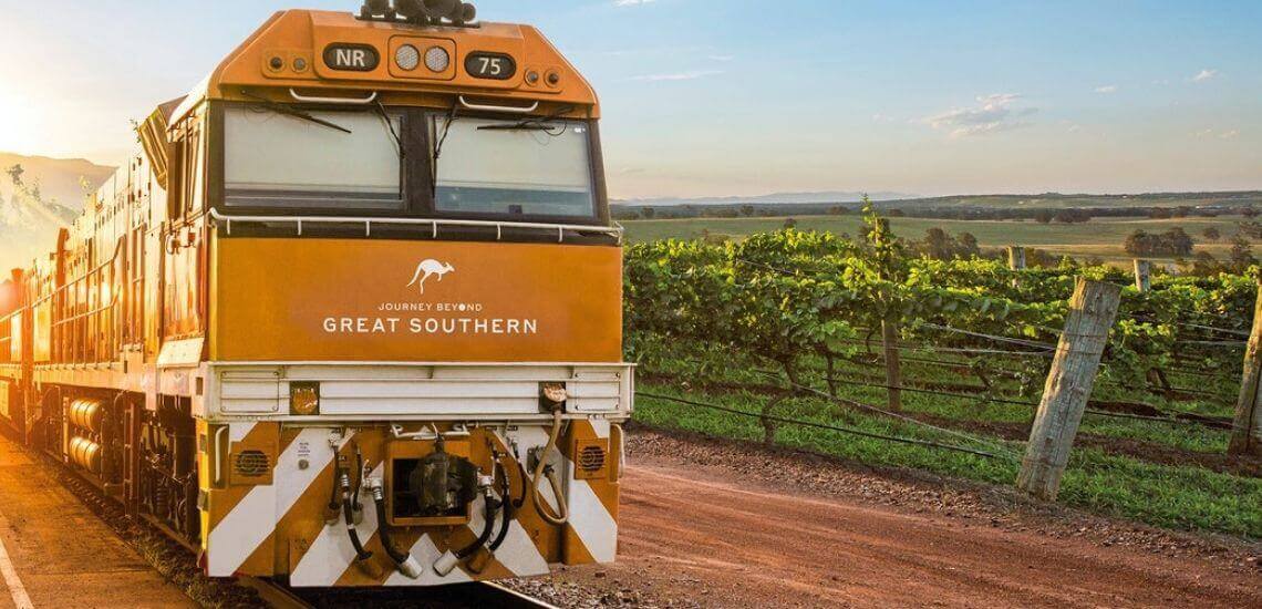 best train travel in australia