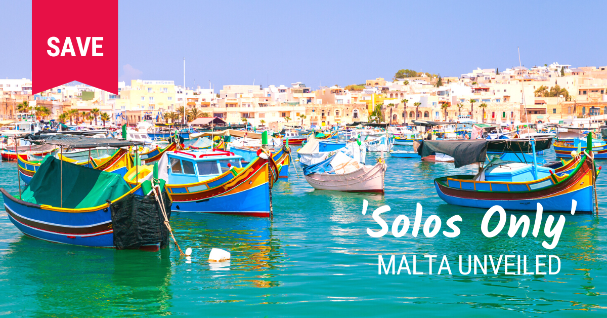 Solo Travel Tour Malta 2025